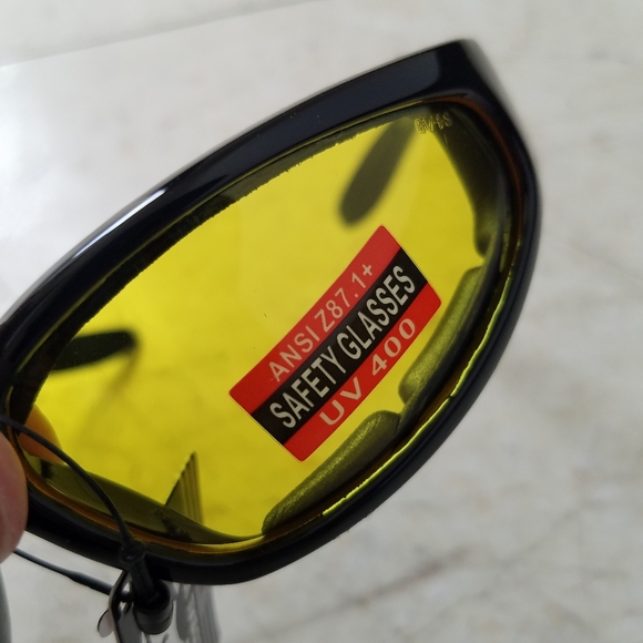 Motorcyle Glasses yellow free Foreign currency with purchase while supplies last - Picture 16 of 16